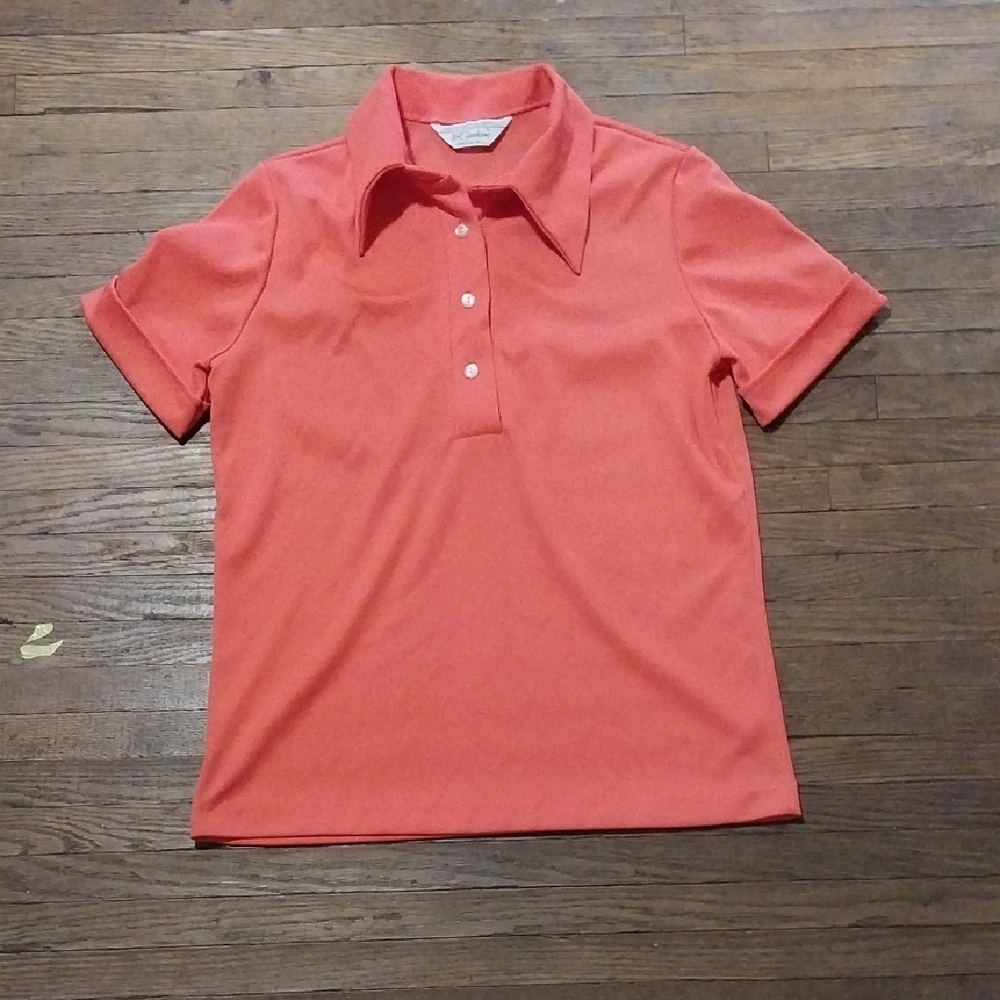NPC Fashions Classic Coral Polo Shirt Warren PA
